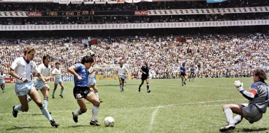 Banco Central lanza moneda que recuerda el gol de Diego Maradona en 1986