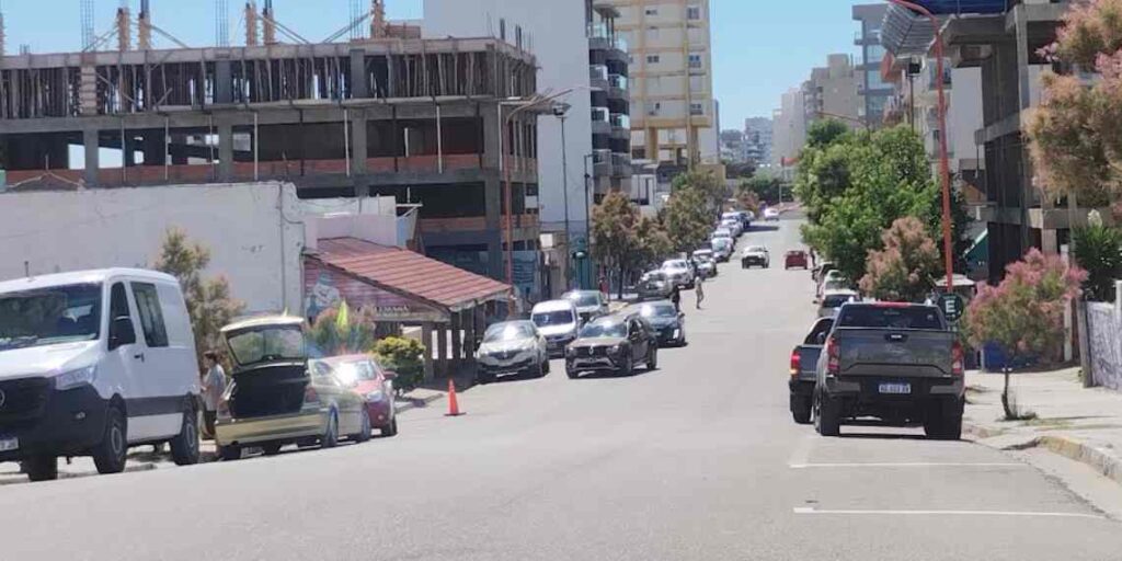 Estacionamiento medido y pago activo durante el fin de semana en Monte Hermoso