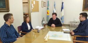 Autoridades de la UPSO presentan Proyecto Ruta Verde en Coronel Dorrego