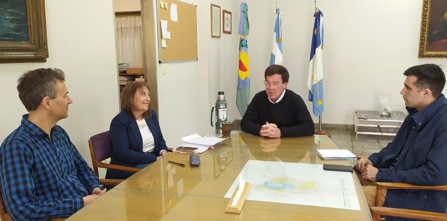 Autoridades de la UPSO presentan Proyecto Ruta Verde en Coronel Dorrego