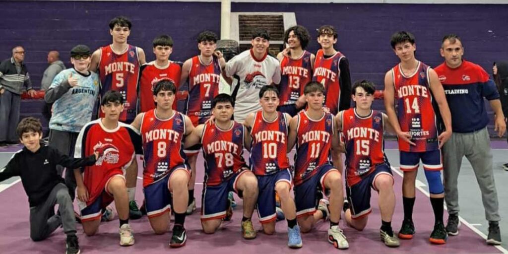 Monte Hermoso Basket U17 avanza a cuartos de final en torneo de menores de la ABB