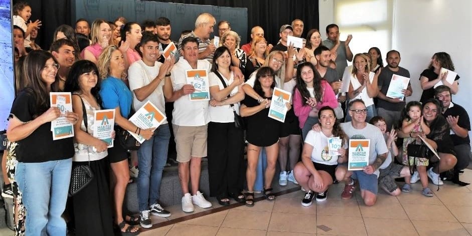 Se realizó el sorteo para otorgar otros 25 lotes del Programa HABITAR para que familias montermoseñas puedan construir sus viviendas