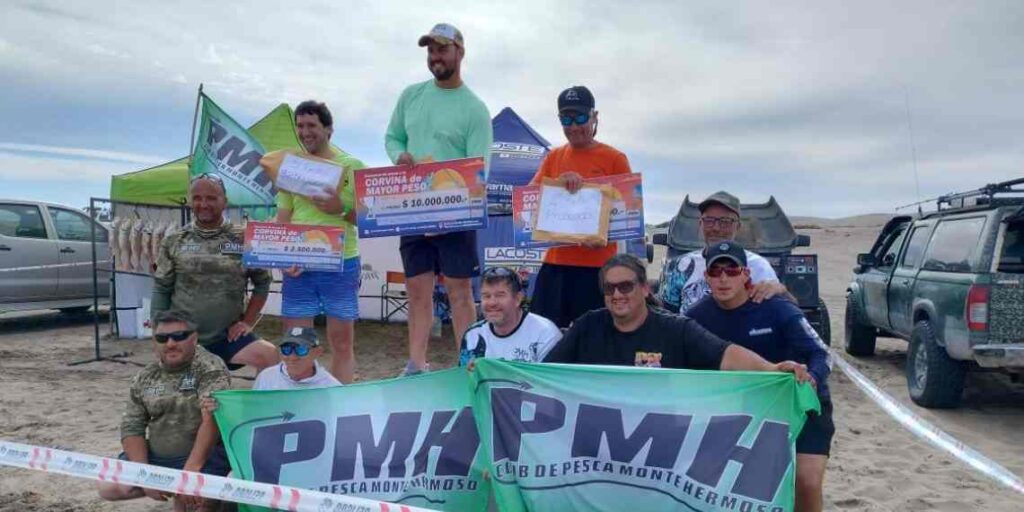 Un puntaltense se quedó con la corvina y con el premio mayor en el certamen organizado por Los Diez de Monte
