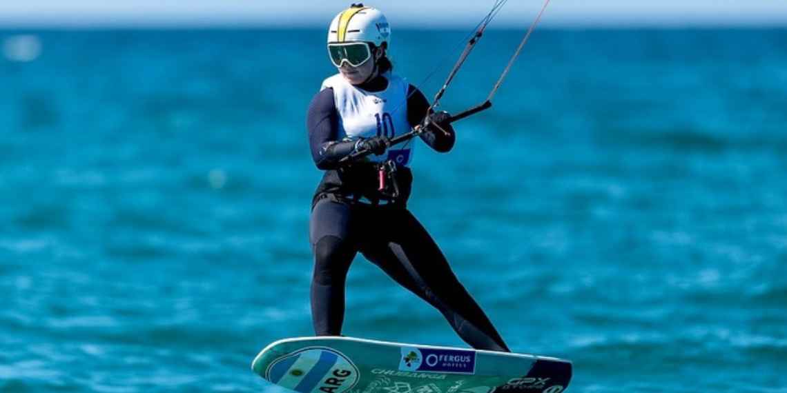 Catalina Turienzo, deportista de Monte Hermoso, entrena en Francia