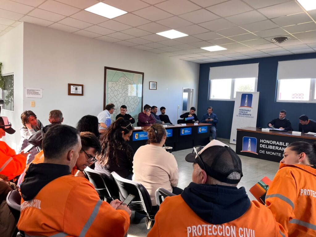 Monte Hermoso: Protección Civil coordina plan ante fenómeno El Niño — noticias de Monte Hermoso